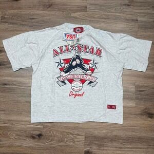 INSANE early 90s DEADSTOCK converse super boxy cropped fit vintage tee